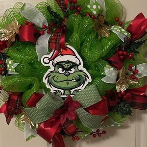 Grinch wreath